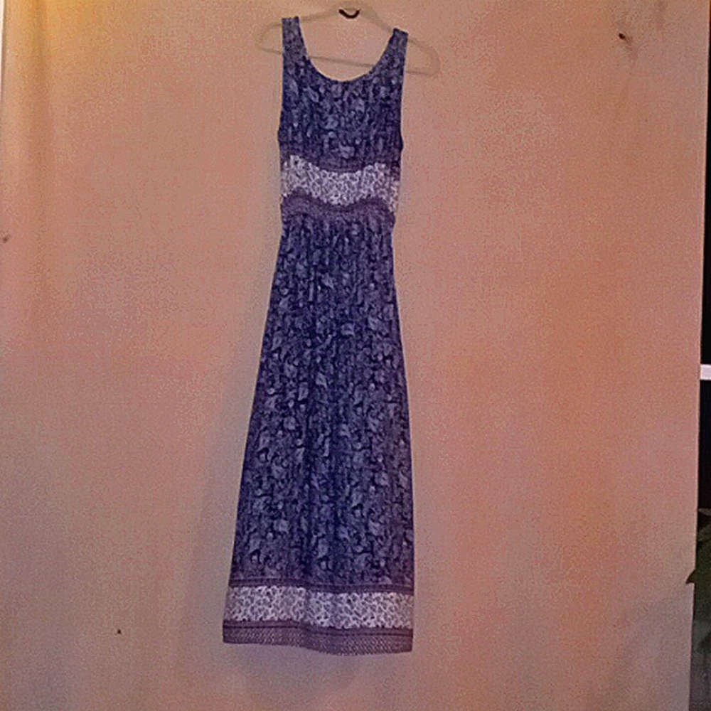 Maxi dress raindrops BY PAPILLION  xl